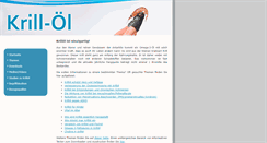 Desktop Screenshot of krill-info.com
